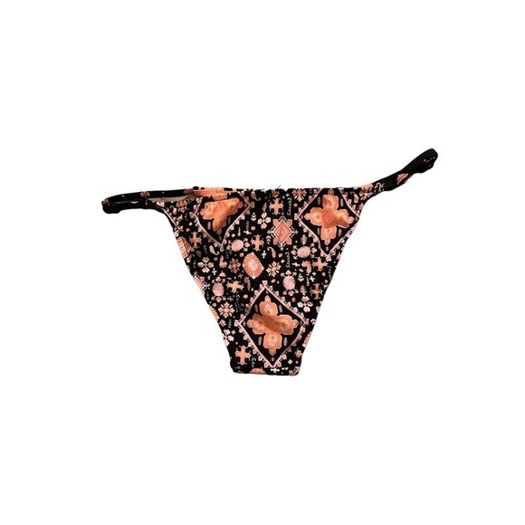 Seafolly Women's Inka Gypsy Rio Adjustable Band Bikini Bottoms Size 8 Black NWT - Picture 4 of 6